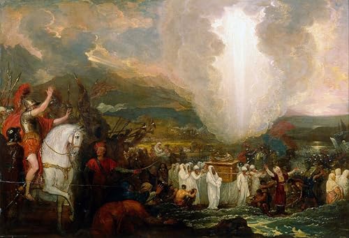 Tableaux paysage Benjamin West Arche d'Alliance impression de prestige sur toile 60x90cm