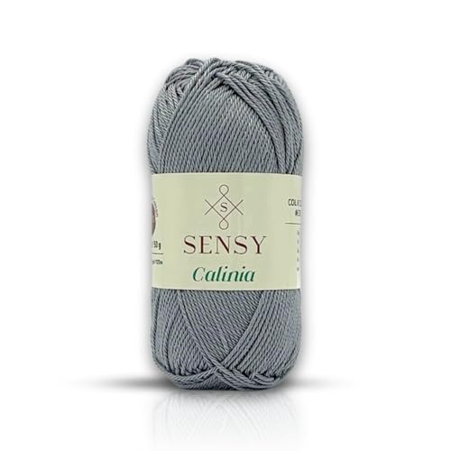 Sensy Calinia Yarn,%100 Mercerized Giza Cotton Yarn, Amigurumi Yarn, 134