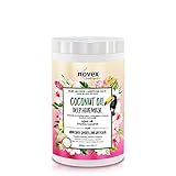 Cabello nutrido y sedoso Novex Novex Máscara de aceite de coco para el cabello, 400 gramos