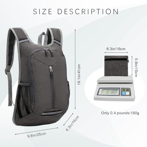 Werewolves 15L Small Hiking Backpack, Travel Lightweight Foldable Packable Casual Outdoor Daypack thumb #1