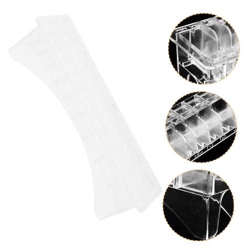 Didiseaon 1 Boîte plateau de tondeuse de barbier porte-tondeuse à cheveux support de tondeuse casier de rangement Organisateur de rangement pour peigne et accessoires peignes blanche