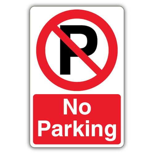 Panneau de sécurité no parking photoluminescent pour accès dégagé