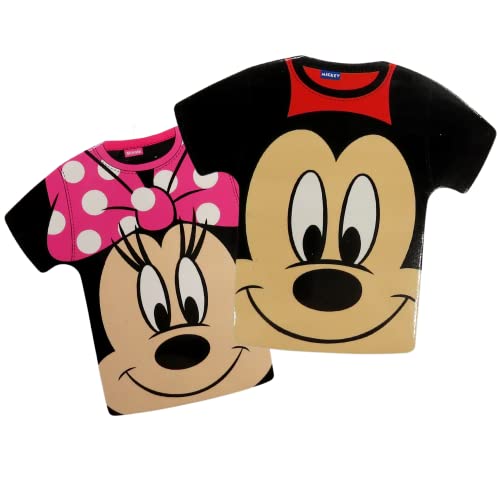 Disney Mickey And Minnie Mouse T Shirt Sticky Notes, 3 1/2 Inch #TOP1