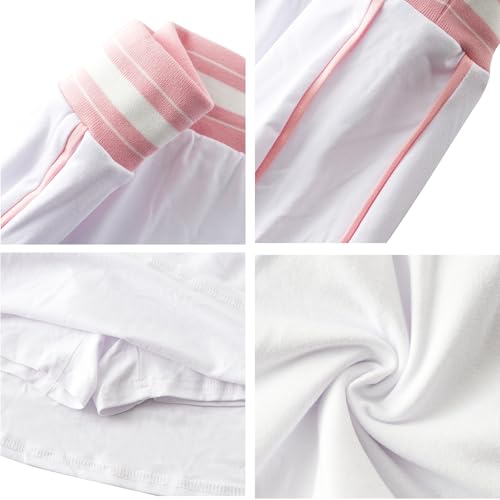 Image of Jigfar Women Cute Golf Tennis Club Skirt Dress Activewear Mini Summer Workout Running Athletic Skorts