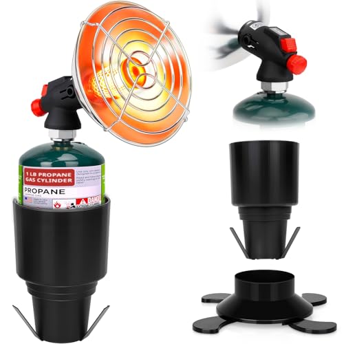 2-in-1 Portable Propane Golf Cart Heater