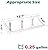 Mokeyder Clear Bird Bath Bird Feeder for Outside Window Glass, Transparent Birdbath with Strong Suction Cups for Viewing, Bird Watching Gifts for Elderly Parents, 1 Pack