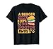 Burger Day au fromage grillé - Burger Fast Food T-Shirt