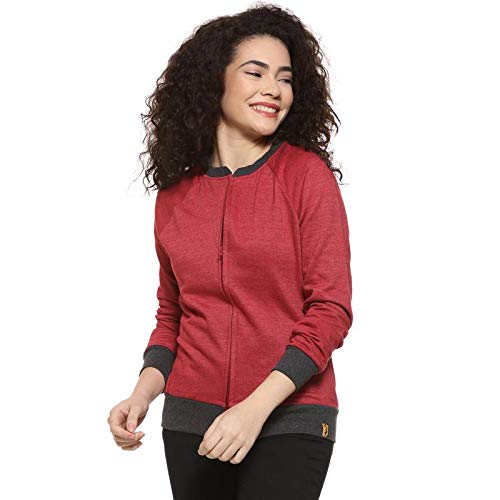 Ribbed Designed Full Sleeve Solid Women Casual Jacket