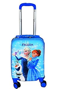 D Paradise Kids Polycarbonate Cartoon Print 20 Inches Sofia Princess Suitcase/Trolley Bag for Girls
