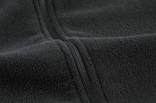 Image of TRAILSIDE SUPPLY CO. Men's Full-Zip Polar Fleece Vest Lightweight Sleeveless Jacket