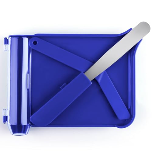 Opret Right Hand Pill Counting Tray with 2 Spatulas, Pill Counter with A Straight Spatula & A L-Spatula for Pharmacy to Count Meds Pills Tablets