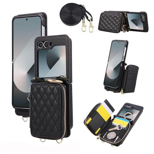 Coque Samsung Galaxy Z Flip 7 FE Asuwish Protection Ecran Noir