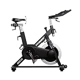 FitNord Racer 500 Heimtrainer Fahrrad, Spinning Bike mit leisem 20KG Schwungrad, Magnetwiderstand mit verstellbaren Widerstandstufen