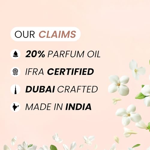 Image of KENAZ Bahiyaa Bayda 100ml Dubai Viral Perfume | Perfume for Women | Floral With Jasmine, Tuberose & Rangoon Creeper | 20% Fragrance Oil