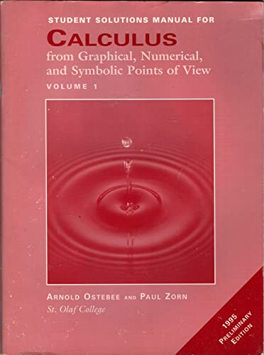 Calculus G, N, S Points of View 0030175828 Book Cover