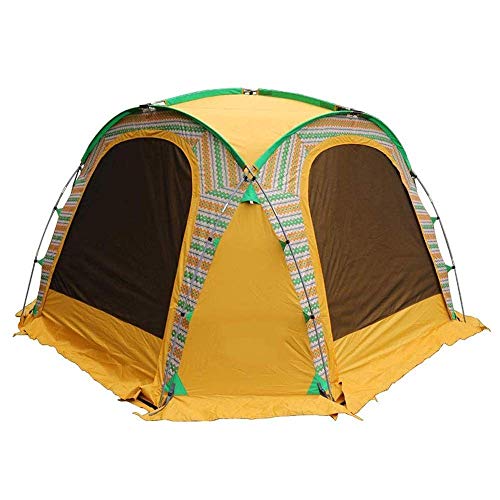 Tente de camping spacieuse pour ne plus manquer de place en vacances