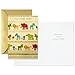 Hallmark Golden Thread Baby Shower Card (Jungle Animals)