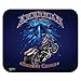 Produktbild Mausmatte, Amerikaner von Geburt Motorrad USA Flagge Low Profile Dünne Mauspad Mousepad, Gaming Mouse Pad