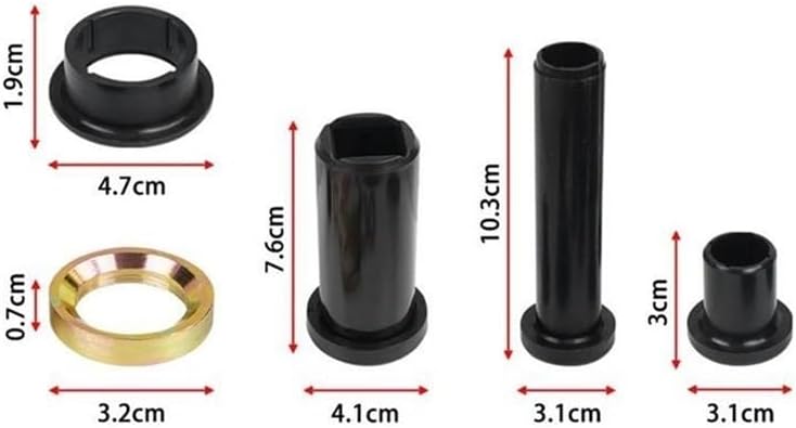 Suspension Bushing Spacer Kit - Rear A-Arm Replacement For 400 500 700 Part Number S:5020677 5433063 5433413 5433066