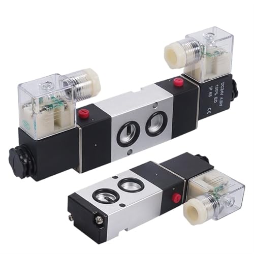 Valve pneumatique 4M320-10 DC12V à commutation rapide 5/2 - 2