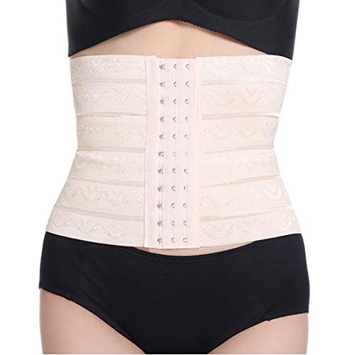 Image of Women's Waist Trainer Corset for Everyday Wear Steel Boned Tummy Control Body Shaper with Adjustable Hooks-its a Free Size Belt Suitable