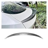 Rear Roof Trunk Spoiler Wing Air Deflector Dam Tail Tuning Gloss Black ABS Car Accessories Compatible for BMW F26 X4 2014-2018 MP Style(Rear Carbon Look)