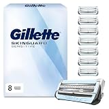 Gillette Skinguard Sensitive, 8 Lamette Di Ricambio