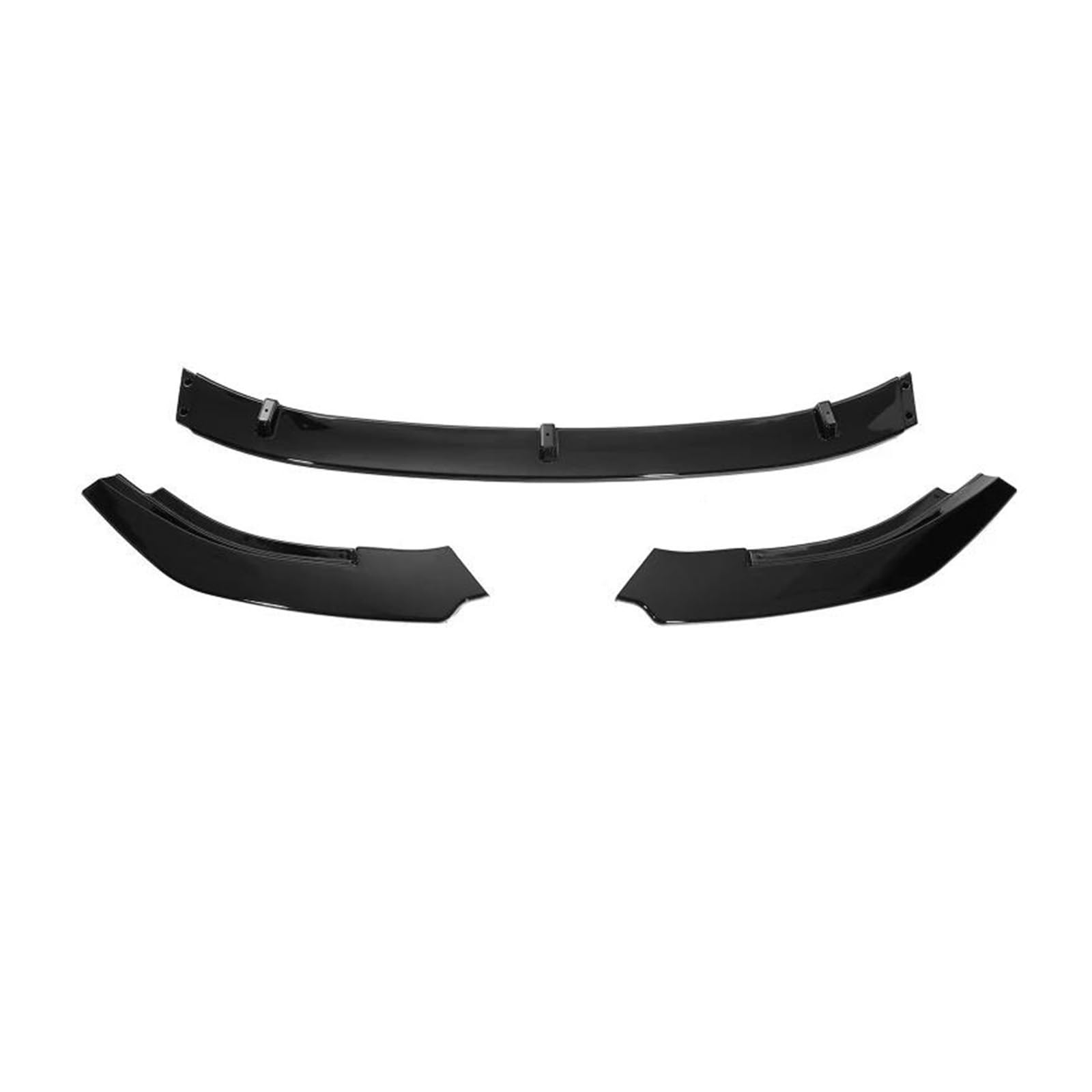 Spoiler avant pour VW Golf 6 GTI GTD 2010-2013 | Lèvre de pare-chocs sport noir