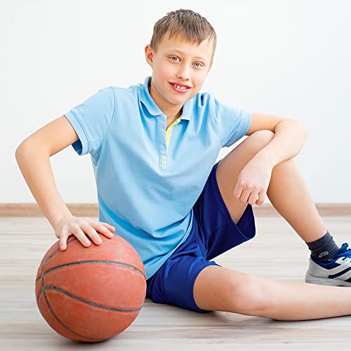 Boys Athletic Shorts Elastic Basketball Shorts Quick Dry Youth Shorts Sports Soccer Shorts for Boys with Pockets3