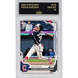 Graded 2026 Topps Now Travis Bazzana #176 Top Prospect's 1st Home Run Caps Off Memorable Night Cleveland Guardians Rookie RC Baseball Card HOFSM 10 Gem Mint