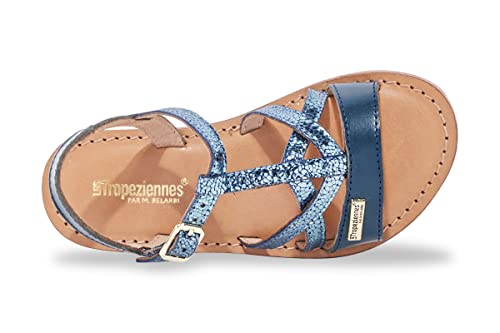 Sandale Les Tropéziennes Biron pour enfant mixte en cuir - 3