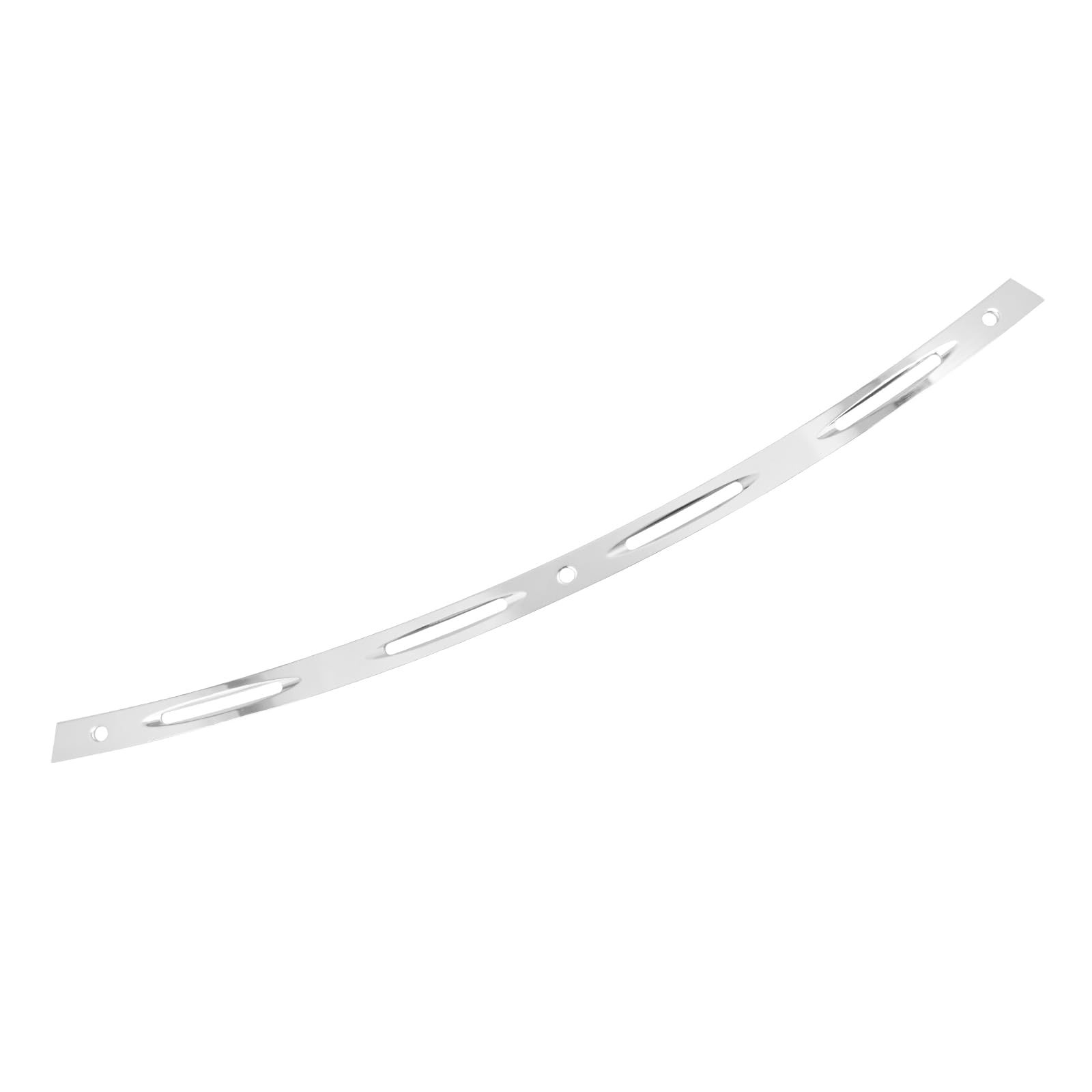 Moldura de parabrisas de motocicleta cromada para Harley Touring Electra Street Glide Ultra Limited Tri Glide 1996-2013