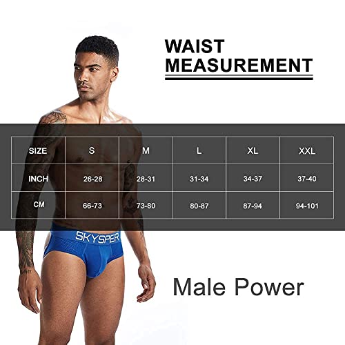 Skysper Men's Jockstrap Underwear Mesh Breathable Jock Strap #TOP5