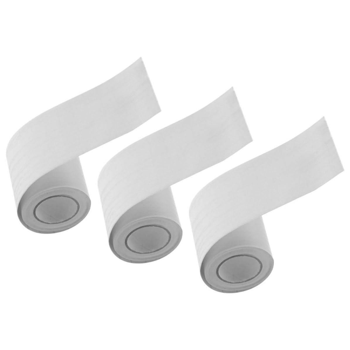 Molduras pvc autoadhesivas color claro en pack de 3 rollos para rodapiés y remates