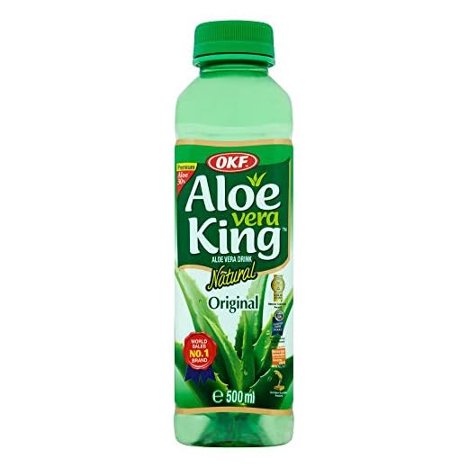 Okf - Bebida De Aloe Vera Organico Con Sabor Original 500Ml