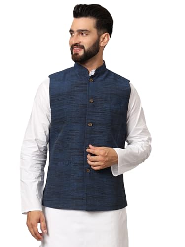 Image of LATEST CHIKAN Men's Nehru Jacket /Waistcoat Sophisticated Ethnic Wear