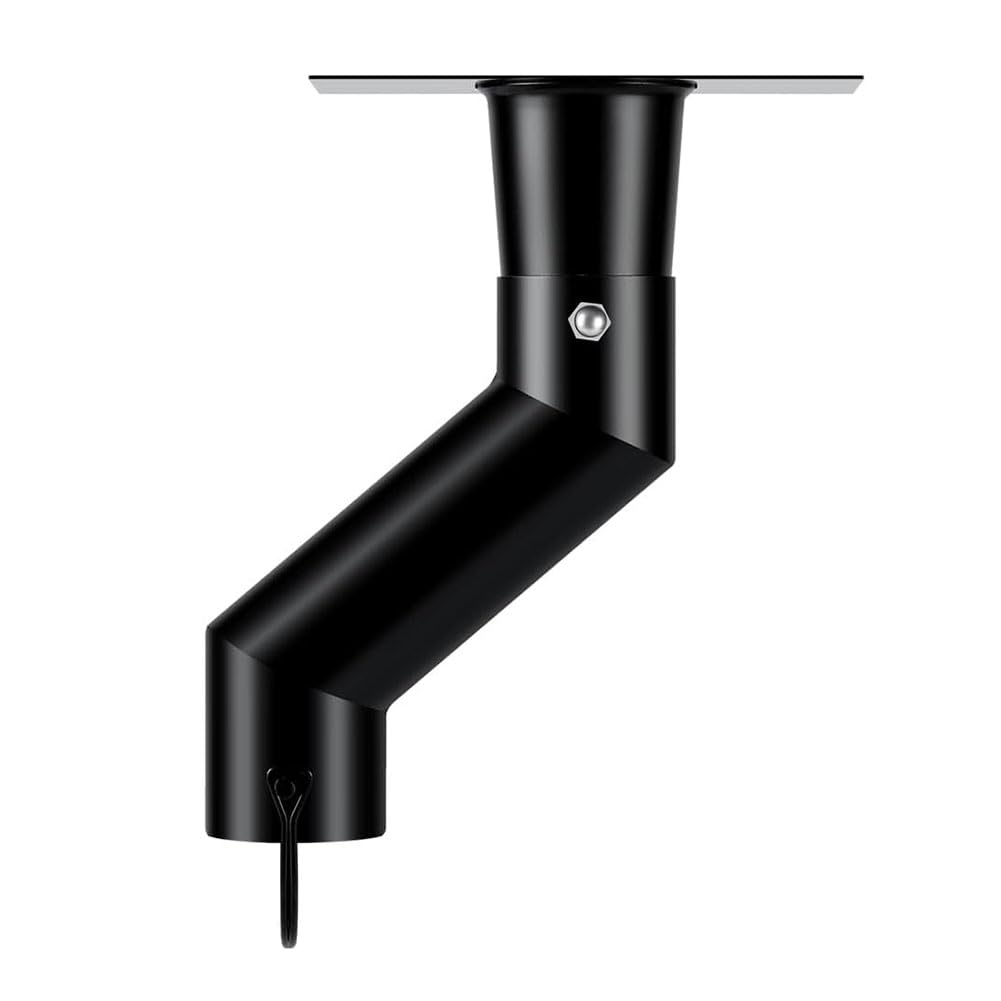 Ctrlzs Black Rain Chain Gutter Adapter Installation Suit For Gutter Downspout Outlet