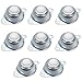 Voarge 8 piezas Rodamientos de Bolas Rueda de Bola Transferencia de Bolas Rueda de Bola Nylon Transferencia a Bola Rueda, para Transmisión Muebles Silla de Rueda