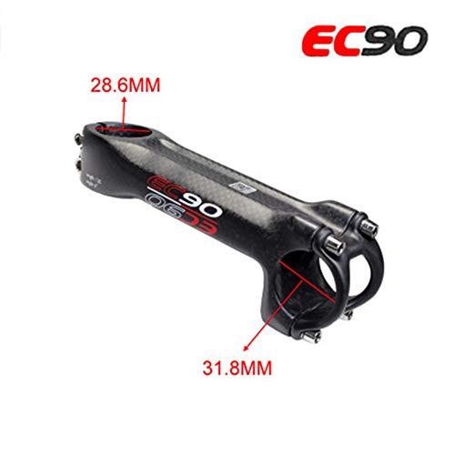 Ec90 2018 New Full Carbon Fiber Mountain Bike Diameter/Road Bike Stem/Riser/Mtb Bicycle Stem 31.828.6Mm / 6 Degrees (120) #TOP10