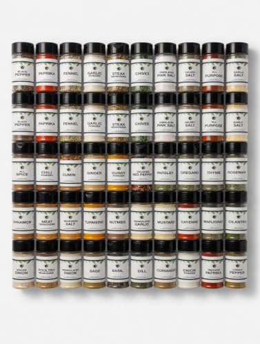 Ultimate Pantry Seasoning, Herb, Spice and Seasoned Salt Set | 40 Count | Premium All Natural | Everything Your Spice Rack Needs! | Create Unique Flavors at Home!