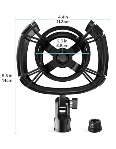 Anti-vibration SoloCast support micro : résout les tremblements audio sur bras articulé - 4