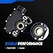 HiSport Transmission Neutral Safety Switch - Compatible with Ford Ranger Explorer Expedition Mustang F150 F250 E150 E250 E350 E450 Mazda Lincoln Replaces 5L2Z7F293AA, F5LP7F293AA