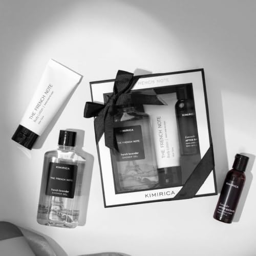 Image of Kimirica Gift Set luxury lavender gift box for Men & Women Set of 3