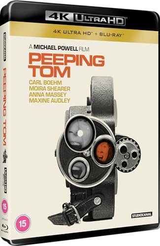 Película Peeping Tom Blu-Ray de importación internacional para videoteca 3