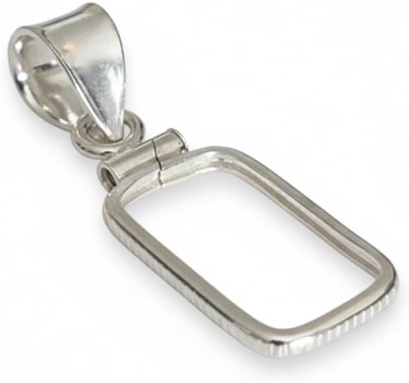 Sterling Silver bezel frame for 1 Gram PAMP Suisse Gold Bar – Lady Fortuna,-Credit suisse, Rosa