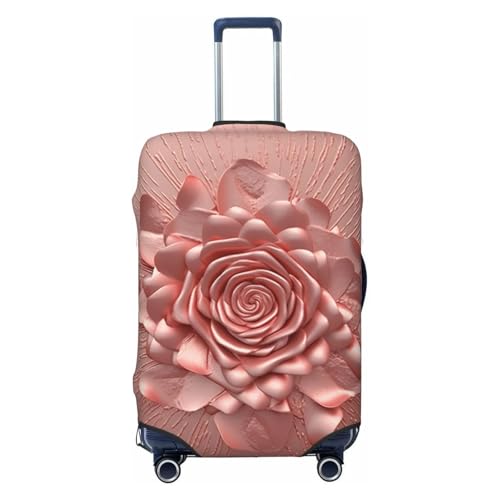 Rose Gold Luggage Cover for Suitcase Tsa Approved, Washable Suitcase Protector Fits 18-32 Inch Anti-scratch Suitcase Cover Carry on Luggage Sleeve Travel Baggage Cover