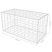 vidaXL Cesta de acero para muro de gaviones 100x50x50 cm acero