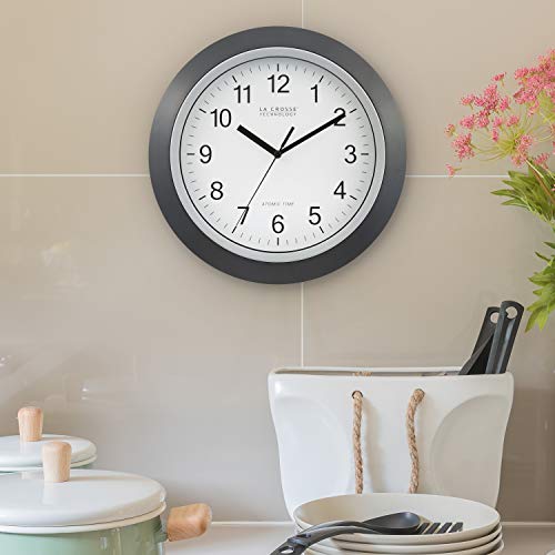 La Crosse Technology Wt-3129B 12 Inch Atomic Analog Wall Clock, Pack Of 1, Black #TOP6