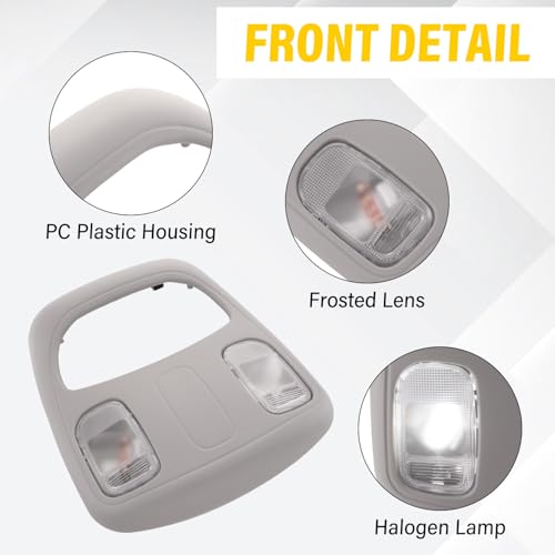 Lámpara LED de luz de lectura para consola Dodge Ram 2002-2010 miniatura 6