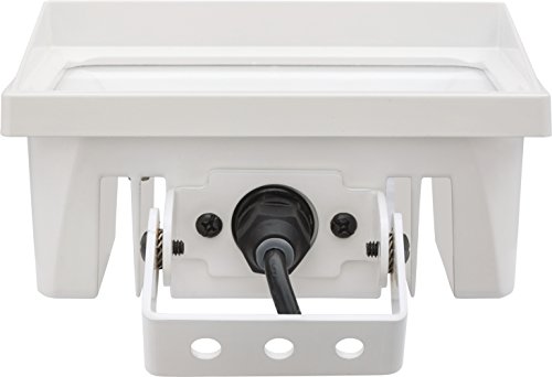 Lithonia Lighting Qte Led P2 40K 120 Yk Wh M6 Flood Light, 4000K, 40 Watts, 4000 Lumens, White #TOP3